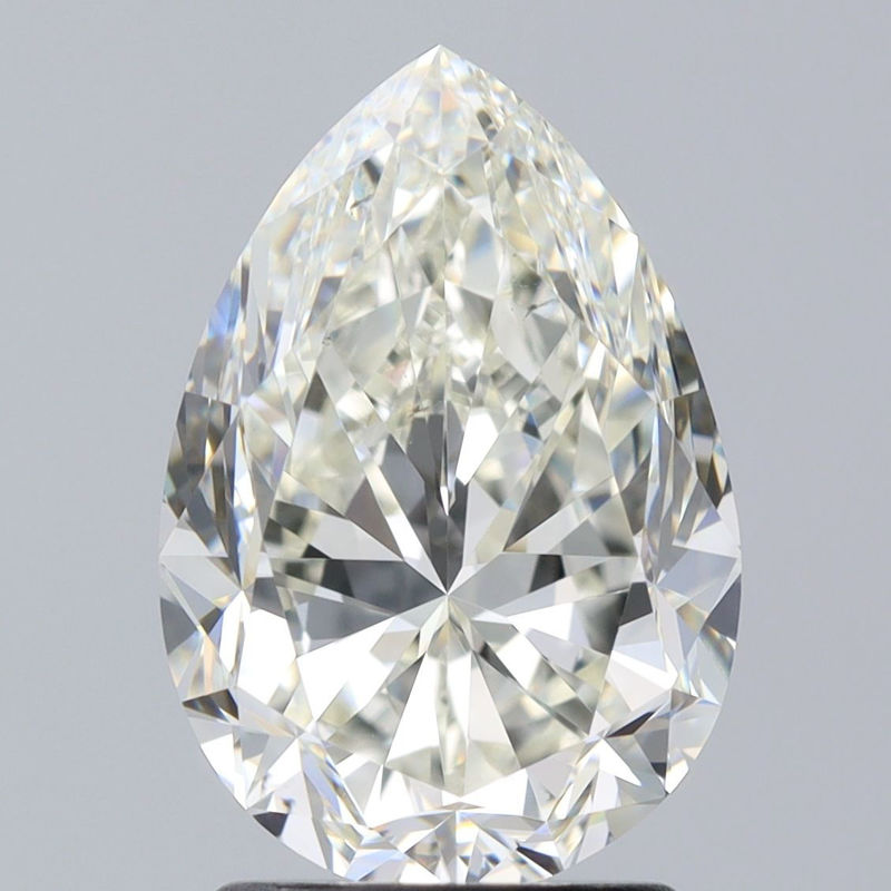 Picture of 2.12 carats PEAR GIA certified Loose diamond, K Color | VS2 clarity