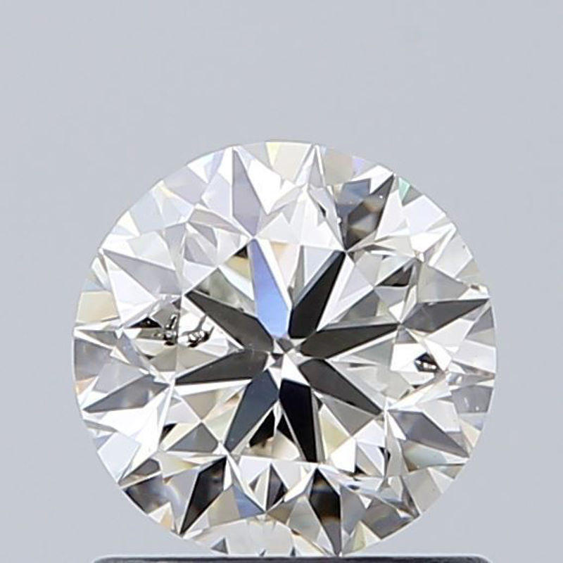 Picture of 0.91 carats ROUND GIA certified Loose diamond, I Color | SI2 clarity | VG cut