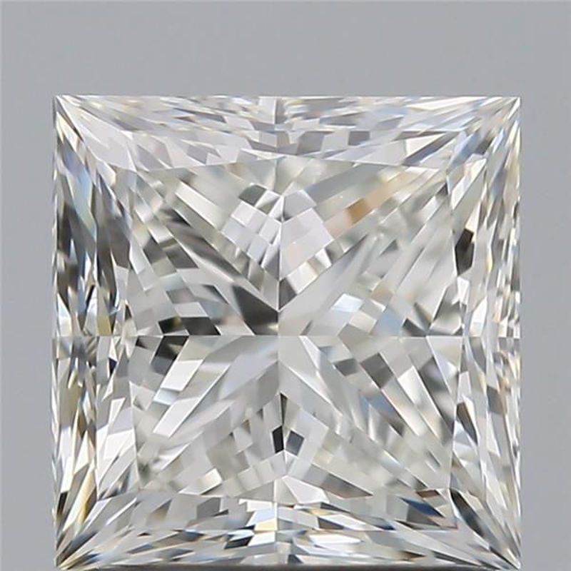Picture of 1.53 carats PRINCESS GIA certified Loose diamond, J Color | IF clarity