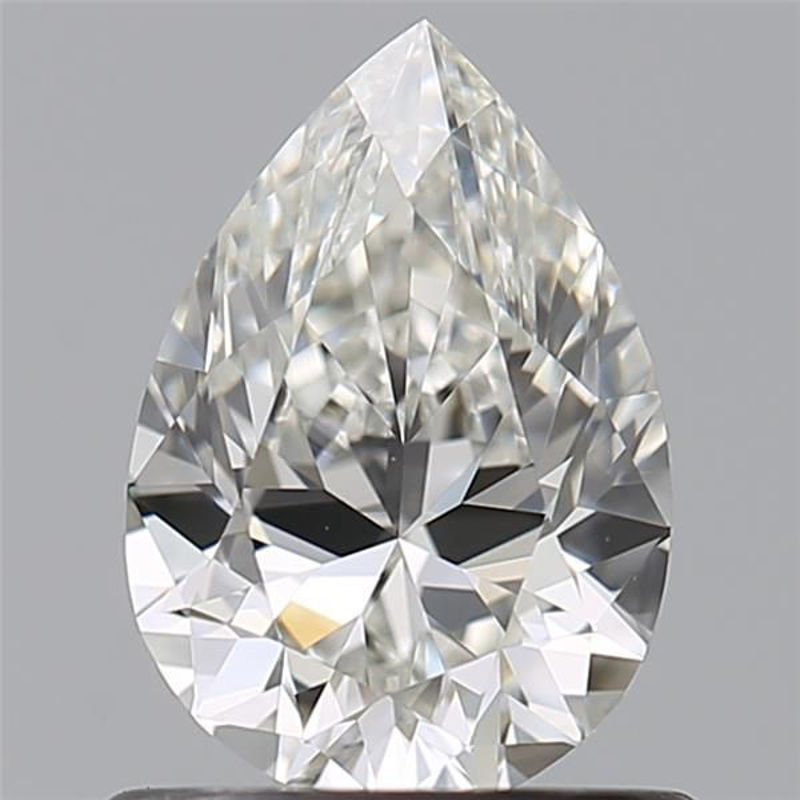 Picture of 0.71 carats PEAR GIA certified Loose diamond, H Color | IF clarity
