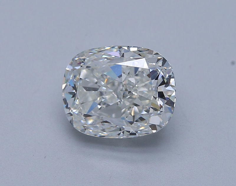 Picture of 4.01 carats CUSHION BRILLIANT HRD certified Loose diamond, F Color | VS1 clarity