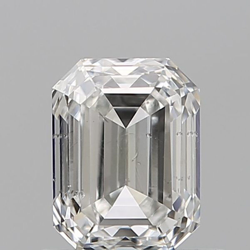 Picture of 0.7 carats EMERALD GIA certified Loose diamond, H Color | SI1 clarity