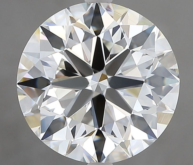 Picture of 4 carats ROUND IGI certified Loose diamond, H Color | VS1 clarity | EX cut