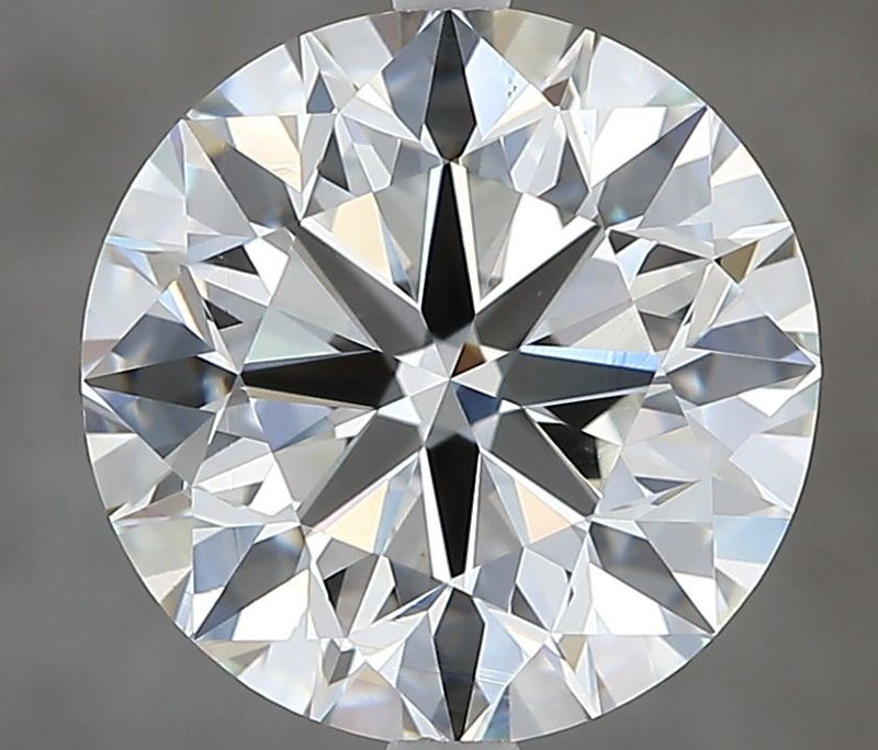 Picture of 4.01 carats ROUND IGI certified Loose diamond, H Color | VS1 clarity | EX cut