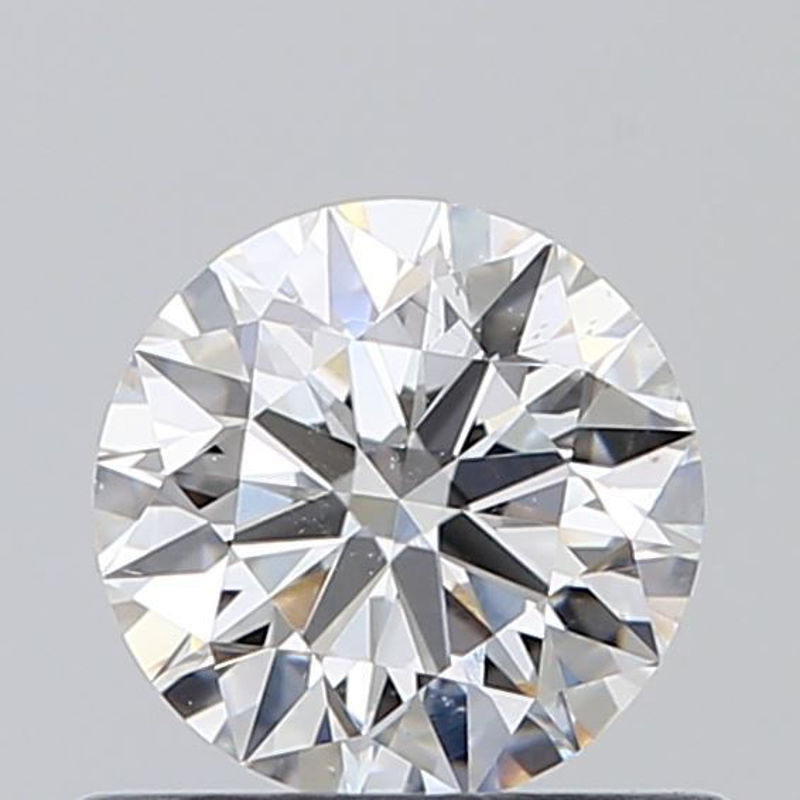 Picture of 0.56 carats ROUND GIA certified Loose diamond, E Color | SI1 clarity | EX cut