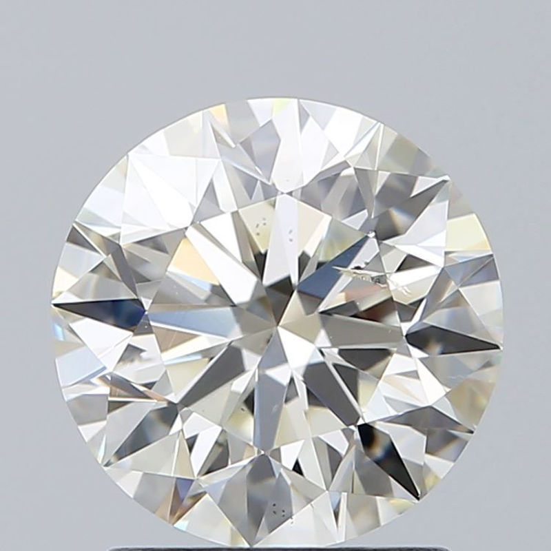 Picture of 1.59 carats ROUND GIA certified Loose diamond, I Color | SI2 clarity | EX cut