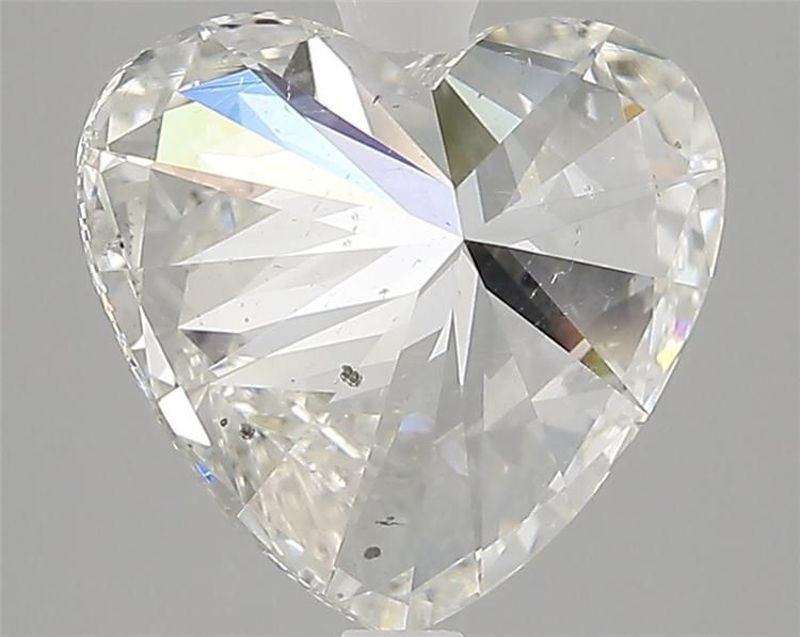 Picture of 4 carats HEART HRD certified Loose diamond, H Color | SI1 clarity